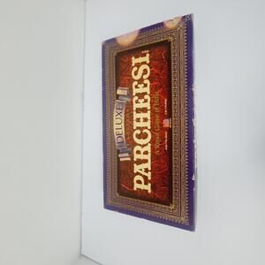 Vtg Milton Bradley 1989 DELUXE EDITION PARCHEESI Royal Game Of India‎ COMPLETE
